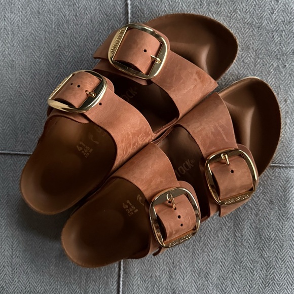 Birkenstock Shoes - Birkenstock Arizona Big Buckle Slide Sandal